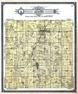 Adams Township, Hillsdale County 1916 Published by Standard Map Company